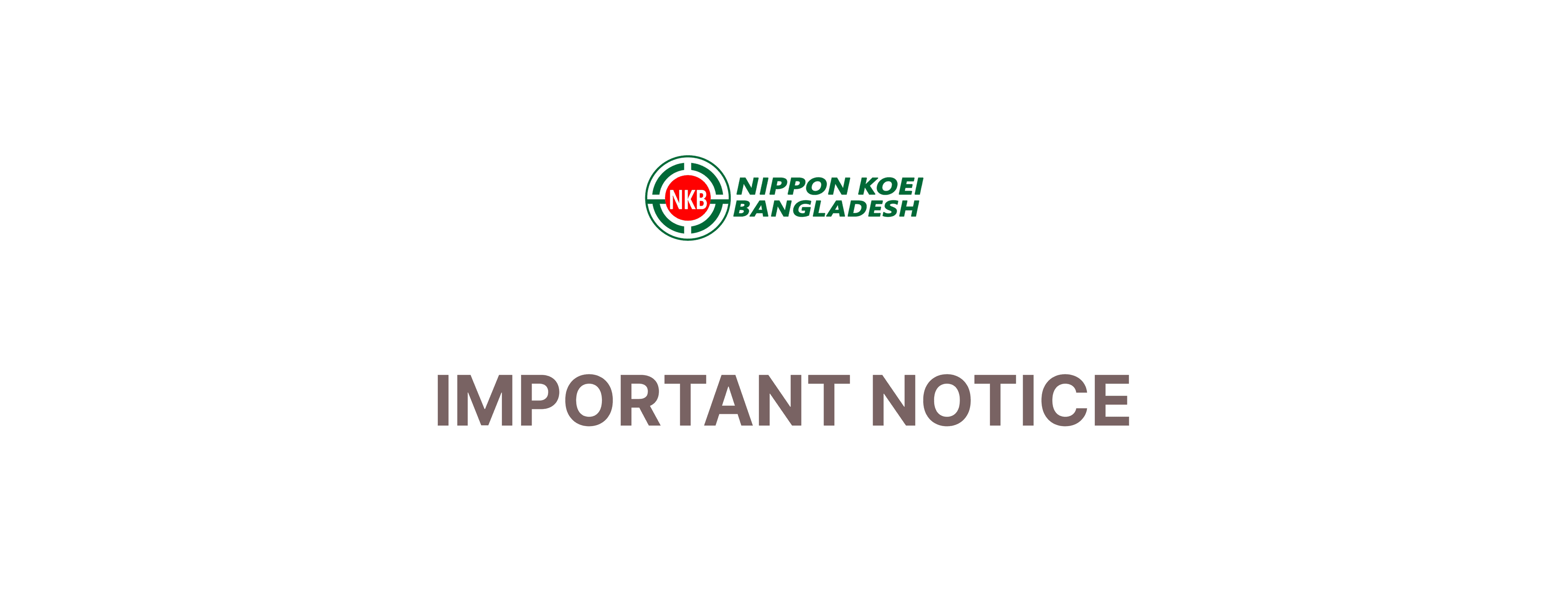 [NKB] Notice Regarding Unauthorized Access Incident